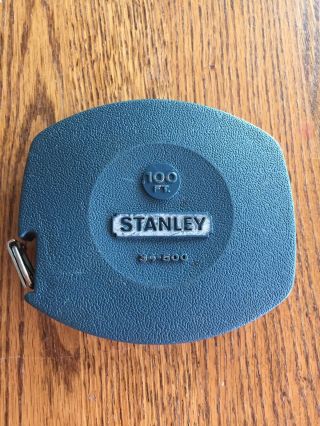 Vintage Stanley 34 - 500 Measuring Tape 100 Foot