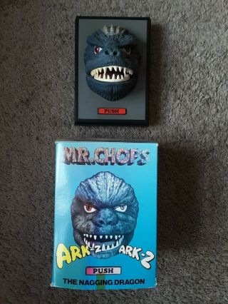 Alps Mr.  Chops Godzilla The Nagging Dragon Electronic Wall Plaque Vintage 1983