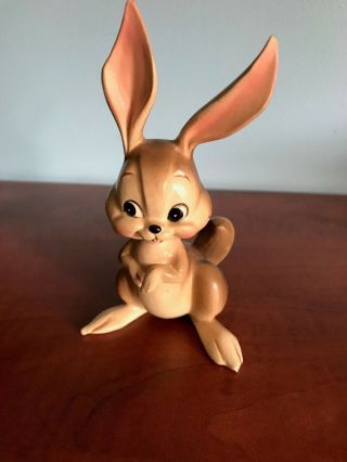 Vintage Porcelain Rabbit With Standing Ears