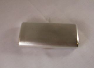 Antique 19th C.  Sterling Silver Snuff Box By A.  J.  Strahan,  London,  1804
