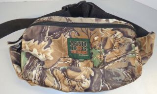 Vintage Mad Dog Gear By Stearns Camo Fanny Lumbar Pack Usa Made Very Good Cond
