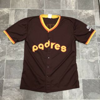 Men’s San Diego Padres Retro Vintage Style Graig Nettles Home Jersey Sz Xl Brown