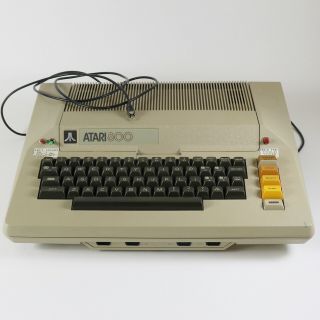 Vtg Atari 800 Console Only -