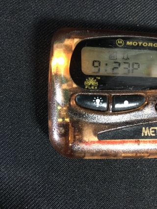 Motorola Beeper Pager MetroCall 90’s Vintage Mobile Communications 3