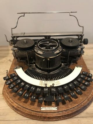 Antique Hammond No.  2 Typewriter 3