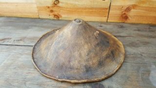 Antique African Ethiopian Amhara Warrior Fighting Leather Hide Shield Rare