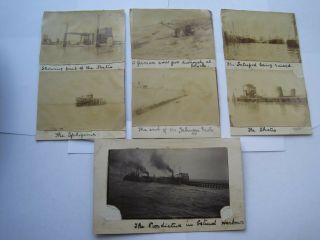 7 & Rare Ww1 Photographs Of The Zeebrugge Raid 1918