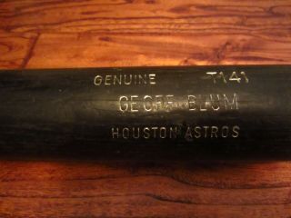 Geoff Blum 2002 - 2003 Houston Astros Game Louisville Slugger Bat White Sox 2