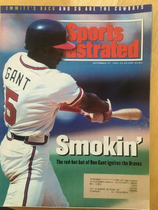 Sports Illustrated September 27,  1993 - Ron Gant