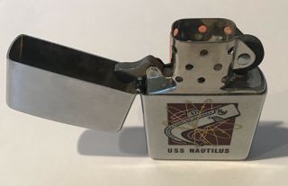 Rare Vintage Zippo Lighter From The Uss Nautilus 2001