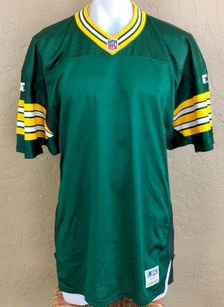 Green Bay Packers 1995 Blank Authentic Starter Jersey Made In Usa