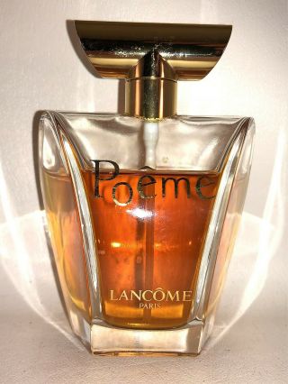 Poeme Lancome Spray Perfume 3.  4 Oz Women 100 Ml Edp Eau De Parfum Vintage 70