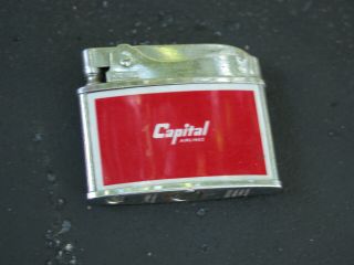 Vintage Capitol Airlines Lighter By Saphire