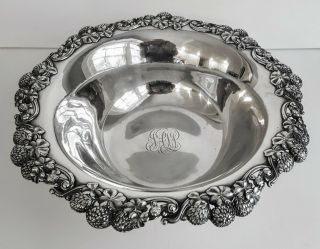 Clover By Tiffany & Co.  Sterling Silver Largest Size Centerpiece Bowl 12 3/8 "