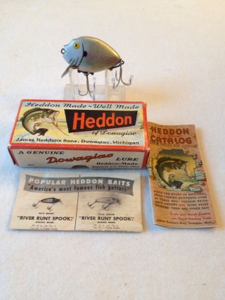 Vintage Old Heddon 9630sd Punkinseed Fishing Lure Shad