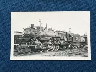Spokane Portland & Seattle Railway Locomotive No.  550 Vintage Photo