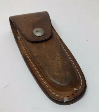 Vintage Case Xx Leather Knife Sheath Only 6” L1