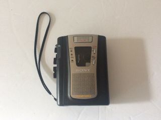 Vintage Sony Vor M - 540v Mini Cassette Recorder Voice Operated Recording