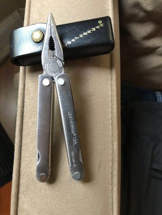Vintage Leatherman Tool With Case
