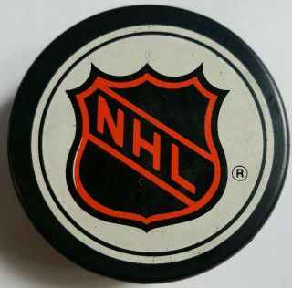 National Hockey League General Tire Slug Made In Canada Nhl Hockey Puck