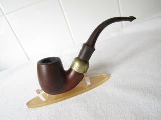 Petersons System " 3 " 362 Made In England Smooth Bent Briar Estate Pipe