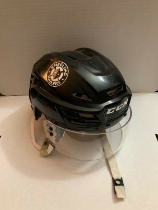 Wheeling Nailers 2018 - 2019 Game Ccm Helmet Alec Butcher