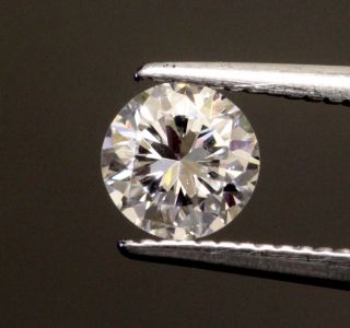 GIA loose certified.  50ct VVS2 H round brilliant diamond vintage antique 3