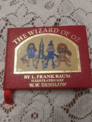 Vintage The Wizard Of Oz Miniature Book 1984