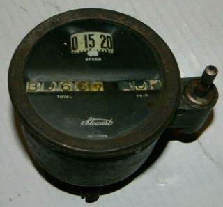 Vintage Stewart - Warner Speedometer
