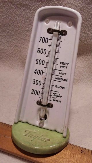 Vintage Taylor Oven Thermometer.  100 - To Over - 700 Very Hot