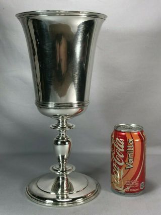 The Biggest Tiffany & Company Makers Sterling Silver Goblet Cup Chalice On Ebay