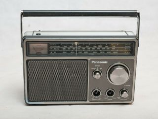 Vintage Panasonic 3 - Band Portable Radio Model Rf - 1090 Am/fm/psb