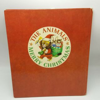 Richard Scarry Animals Merry Christmas vintage illustrated childrens book 1974 2