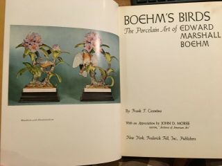 The Porcelain Art Of Edward Marshall Boehm (signed By Boehm)