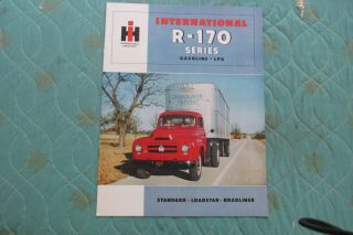 0904x 1953 - 1955 International Harvester R - 170 Series Truck Sales Brochure