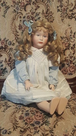 Vintage German Franz Schmidt Bisque Character Doll Jointed Body