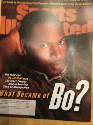 Sports Illustrated October 30,  1995 - Bo Jackson
