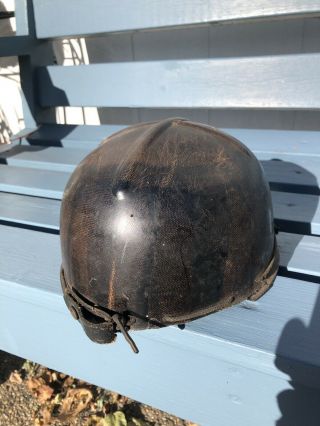 Old Vintage MSA COMFO CAP Low Vein Miner Helmet Cap Coal Mining Well Worn 3