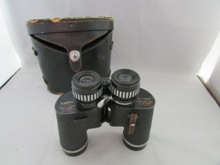 Vintage Tasco 10x40 Wide Angle Binoculars 367ft At1000yds Light Weight With Case