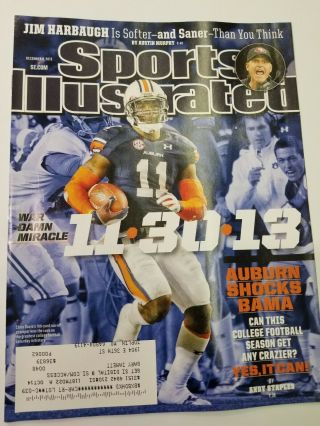 Sports Illustrated Dec 9 2013 Auburn