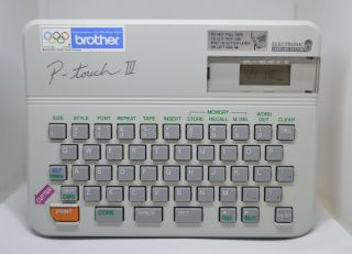 Vintage Brother P - Touch Iii Electronic Labeling Printer.