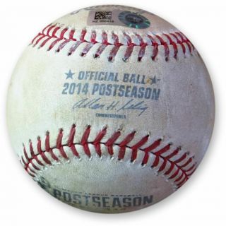 Hanley Ramirez Game Playoff Baseball 10/4/14 Nlds Foul Ball Hz350418