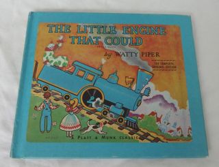 Vintage 1954 Edition Of The Little Engine That Could By Watty Piper
