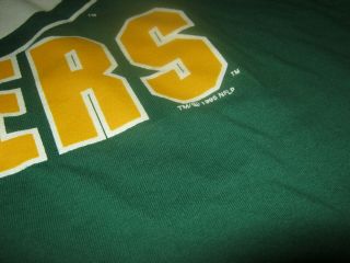 vintage 1995 green bay packers tank top muscle shirt nfl football jersey xl 2