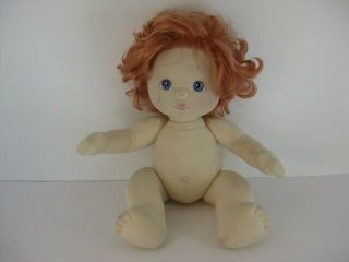 Vintage Mattel My Child Doll Red Head With Blue Eyes