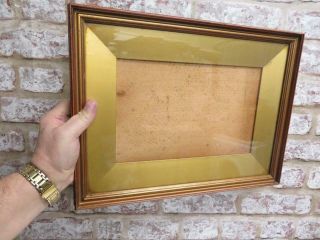 Really Old Picture Frame Gold Fits A 11 Inch X 7 " Painting