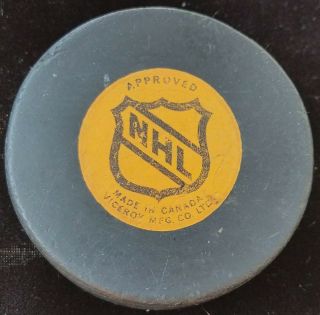 Toronto Maple Leafs Vintage Viceroy Canada Nhl Approved Official Game Puck