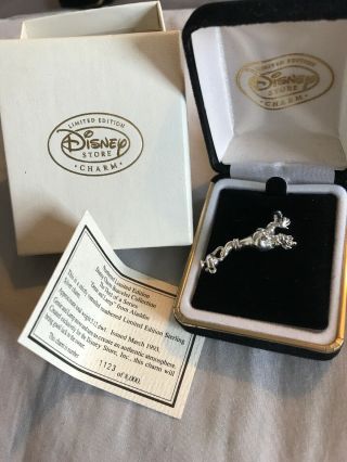 Limited Edition Sterling Silver Disney Aladdin Genie Vintage
