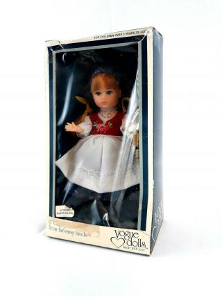 Ginny Doll Vogue Dolls Austrian Girl Far Away Lands 8 Inches 301846 Vintage 1977