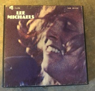 Ultra Rare Vintage Lee Michaels Self Titled Reel 4 Track 7 - 1/2 Ips A&m